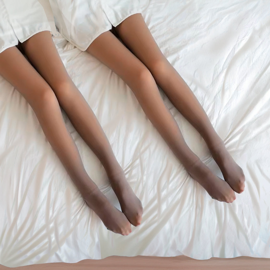 Super Oferta - Meia-Calça de Lã Translúcida - Pague 1 e Leve 2 - CUPOM PELUCIA20