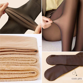 Super Oferta Meia-Calça de Lã Translúcida (200g) - Pague 1 e Leve 2
