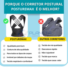 Posture Max - Corretor Postural